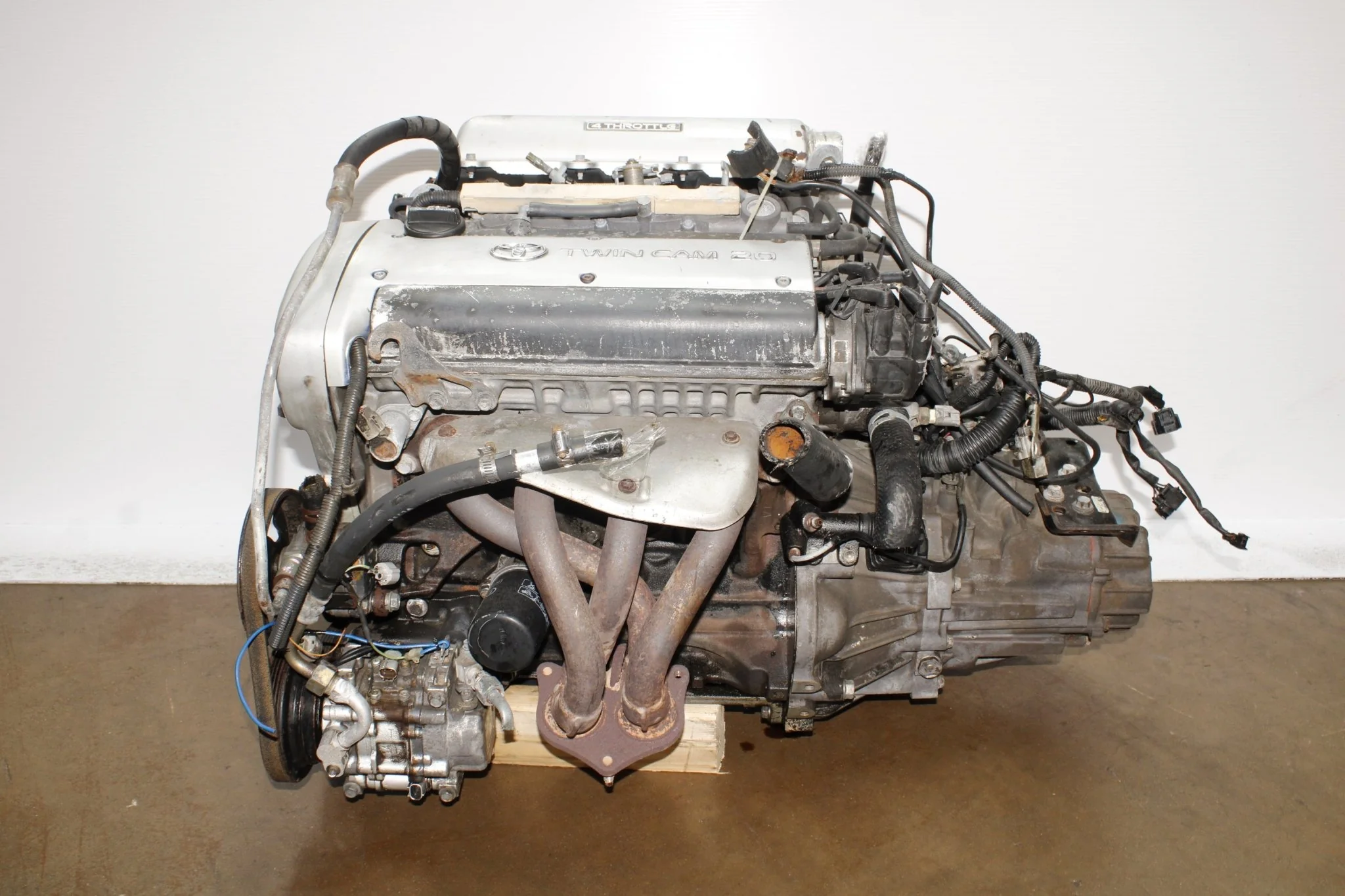 1995-2000 Levin, AE86 Corolla 4AGE 20 Valve Silver Top Engine 5 Speed Manual Transmission JDM - Image 2