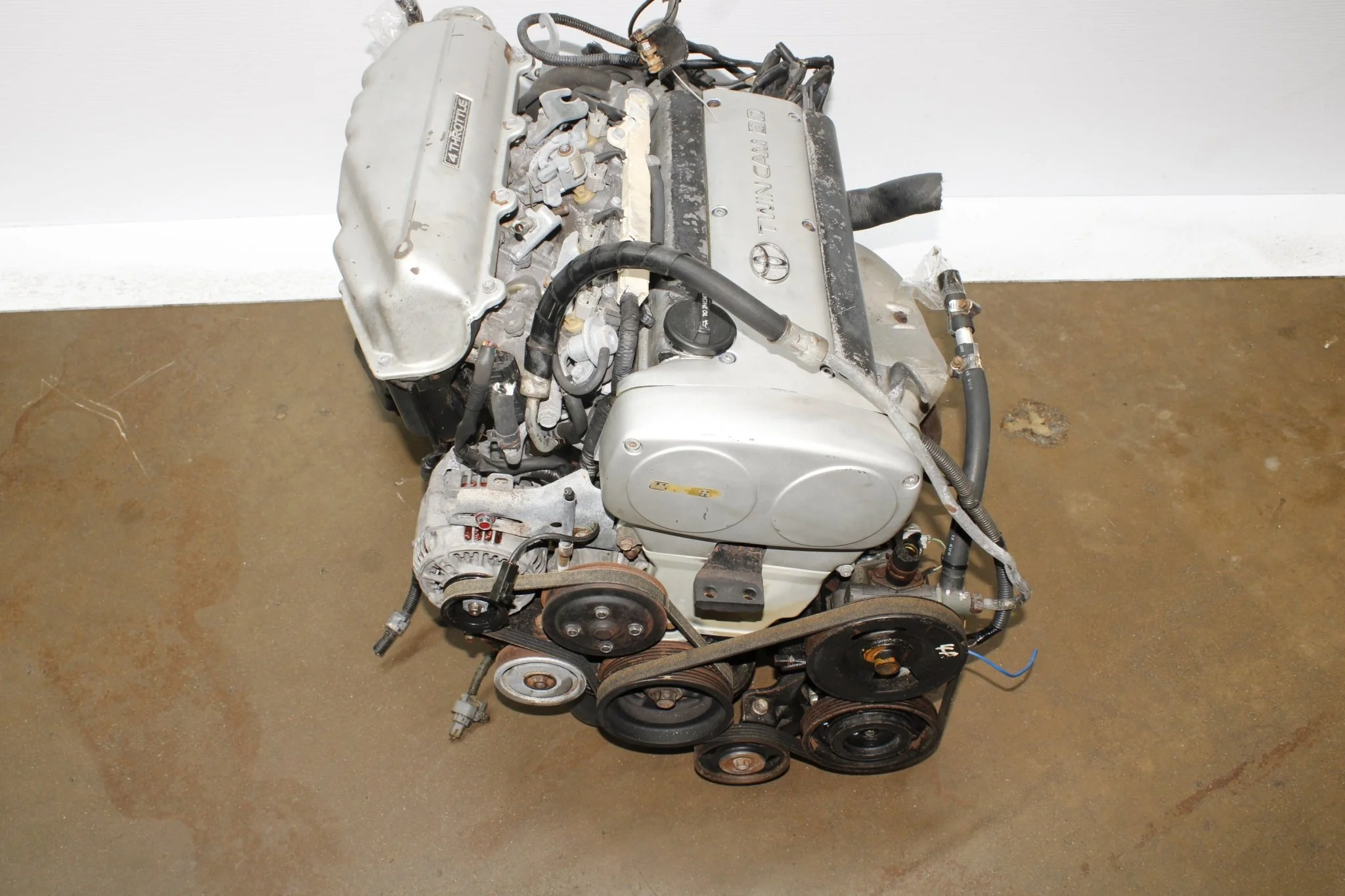 1995-2000 Levin, AE86 Corolla 4AGE 20 Valve Silver Top Engine 5 Speed Manual Transmission JDM - Image 3