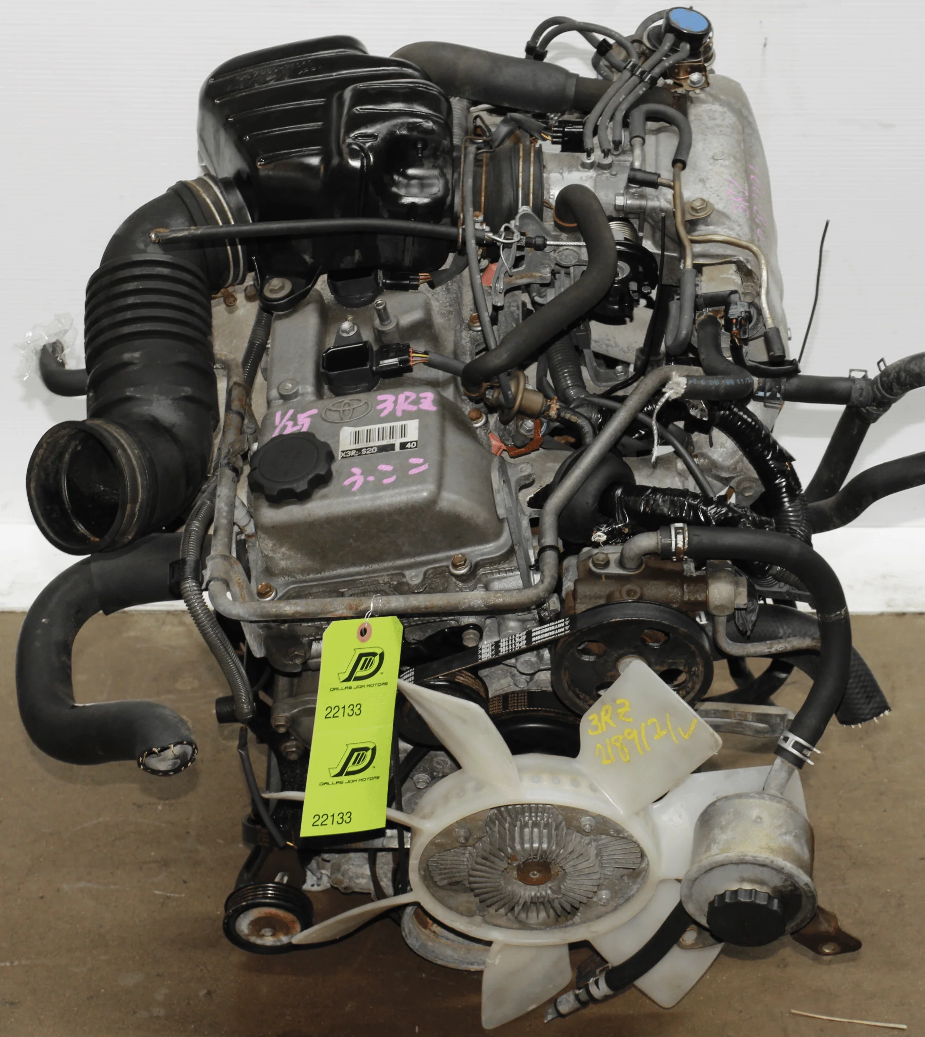 97-04 Toyota 4Runner Motor JDM Engine 3RZ 2.7L 4 Cylinders - Image 8